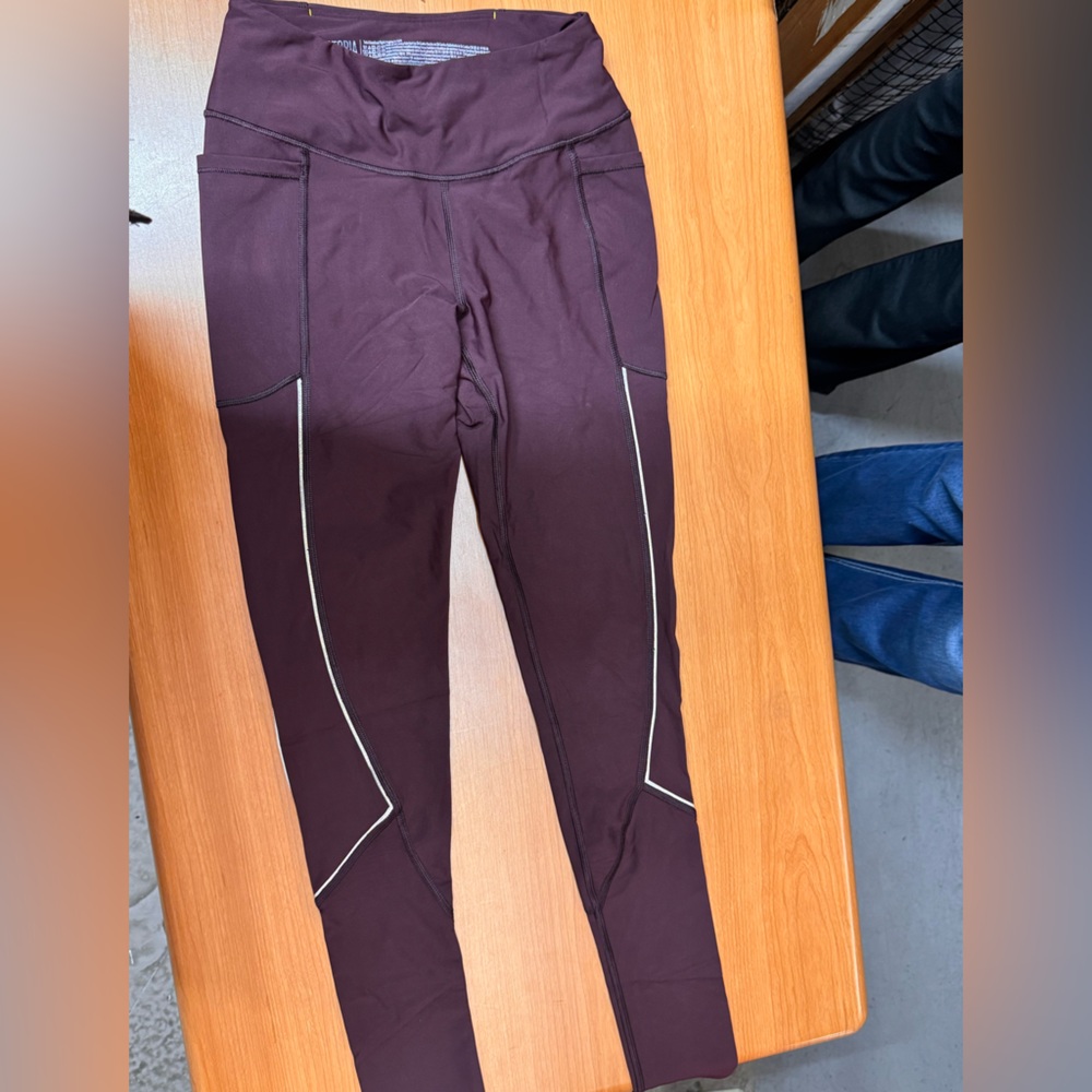 Victoria's Secret Deep Plum High-Waist Leggings